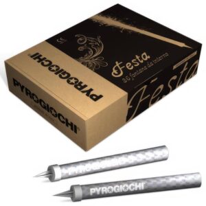 36 x Traumsterne/Eisfontäne Silber Gastro-Premium