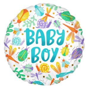 Folienballon Baby Boy Watercolor 43cm