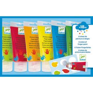 Fingerfarben in der Tube