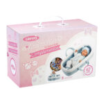 Puppentragetasche & Strampler blau 42cm