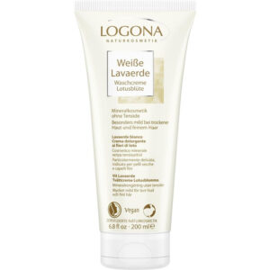 Weisse Lavaerde Waschcreme Lotusblüte