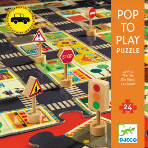 Djeco Riesenpuzzle Die Stadt