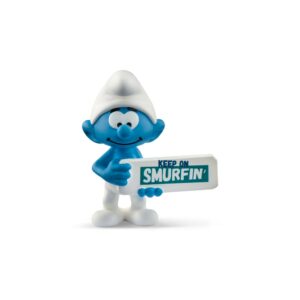 Schlumpf Smurfin Schild