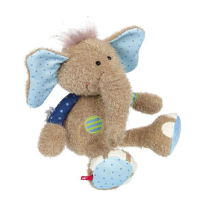 Elefant blau Patchwork Sweety 26cm SV