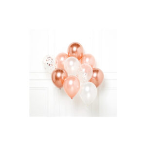 Amscan DIY Ballon-Set Rosé Gold (Blau)