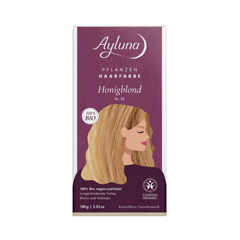 ayluna pflanzenhaarfarbe honigblond 100 g