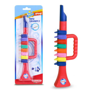 Bontempi Trompete, 8 farbigen Tasten Blister
