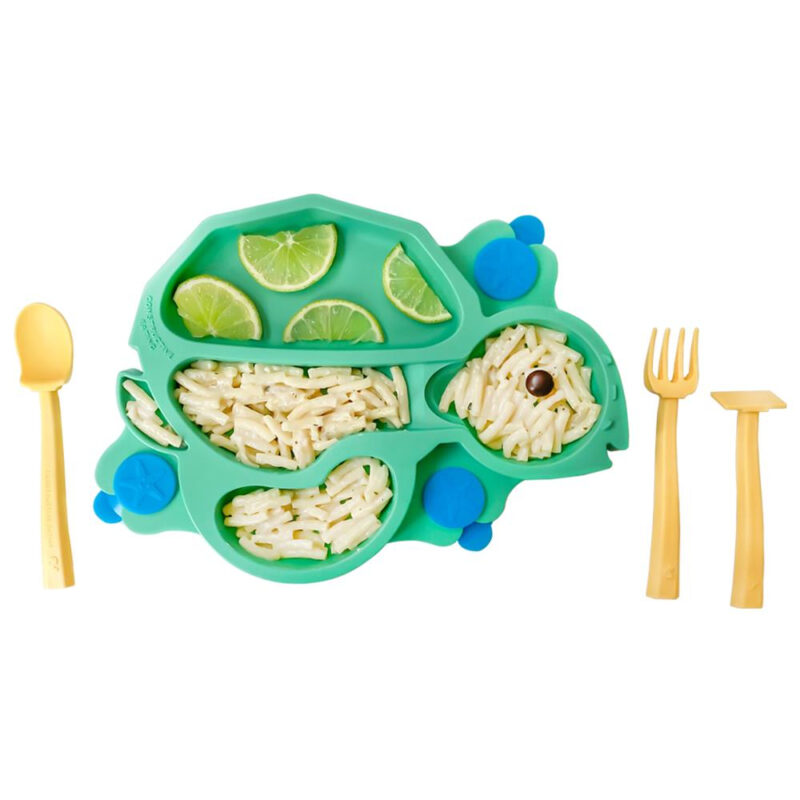 constructive eating baby schildkroeten teller gruen 403953