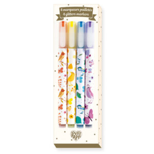 Djeco Djeco 4 Marker Glitzer Tinou