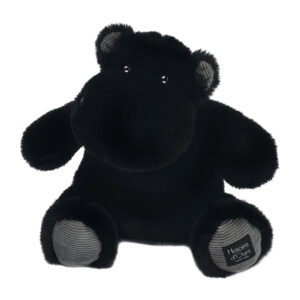 Doudou Hippo, schwarz 25cm (Schwarz)