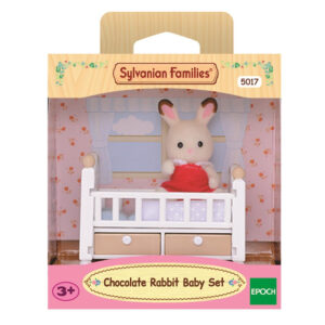 Sylvanian Families Schokoladenhasen Baby m Babybett