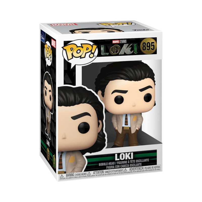 funko pop marvel loki bobble head wackelkopf 416885