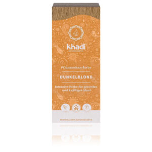 khadi Natürliche Haarfarbe Dunkelblond (100 G, 48, 50, Dunkelblond)