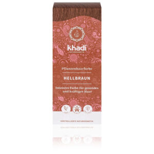 khadi Natürliche Haarfarbe Hellbraun (100 G, 48, 50, Dunkelblond, Hellbraun, Nussbraun)