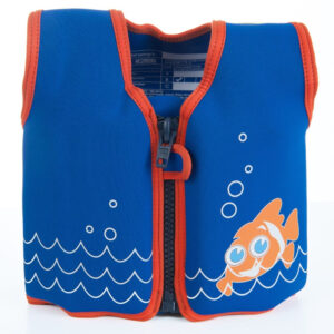Konfidence Kinder-Schwimmweste Scoot, 18-36 Monate (36, Blau, Gelb)