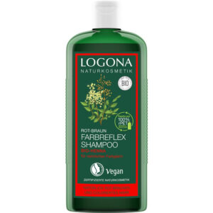 Logona Farbreflex Shampoo, rot-braun, Bio-Henna, 250 ml (250 ML, Braun, Rot)