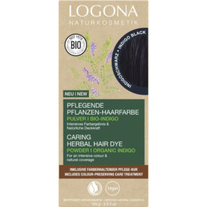 Logona Natürliche Haarfarbe Pulver (100 G, Braun)