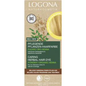 Logona Natürliche Haarfarbe Pulver (Braun, Goldblond)
