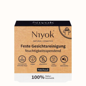 Niyok Niyok feste Gesichtsreinigung Patchouli, 80 g