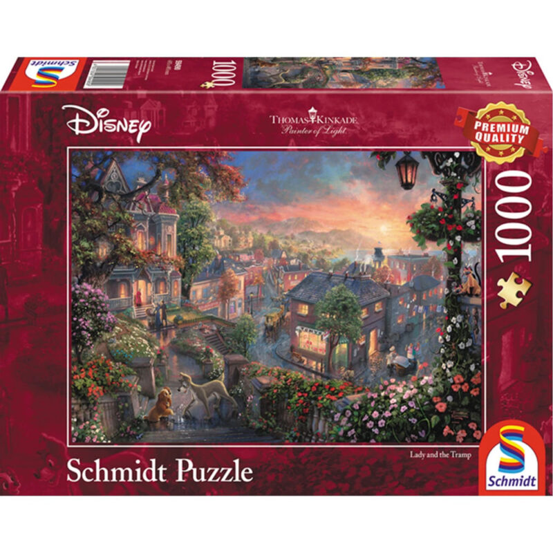 puzzle disney susi und strolch 1000 teile