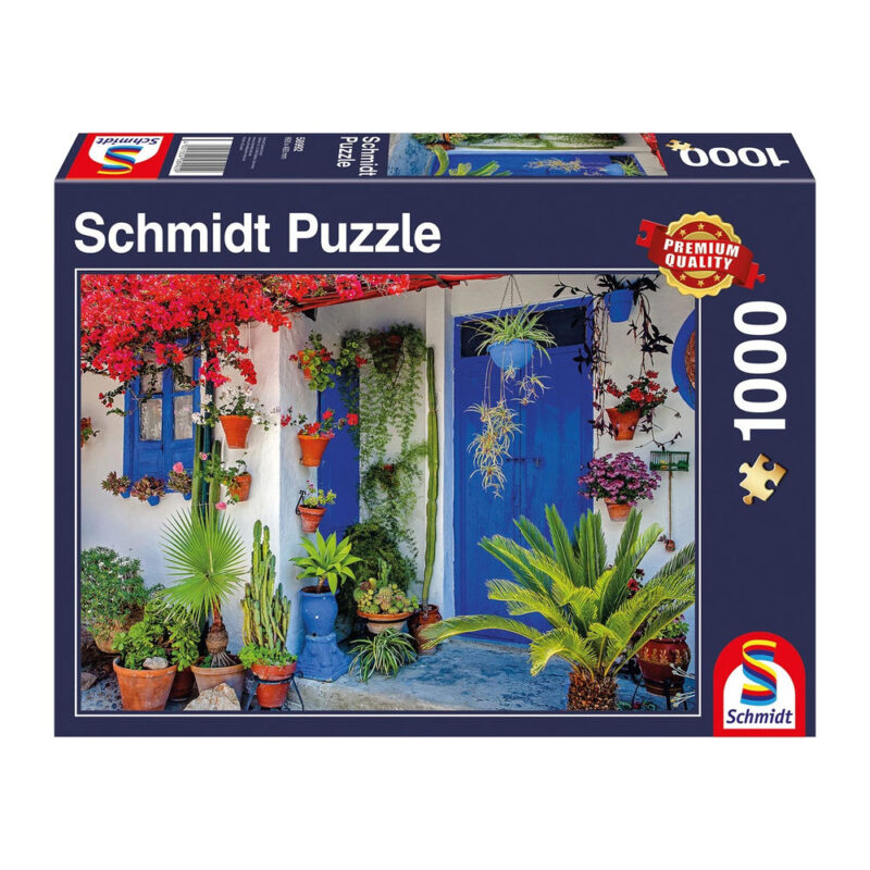 puzzle mediterrane haustuer 1000 teile