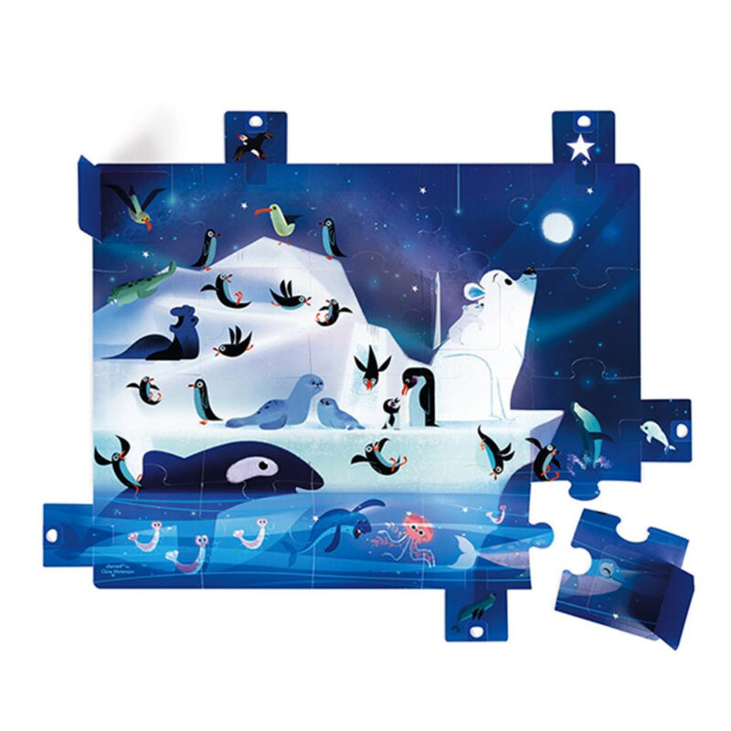 puzzle sternenhimmel nordpol 20 teile2