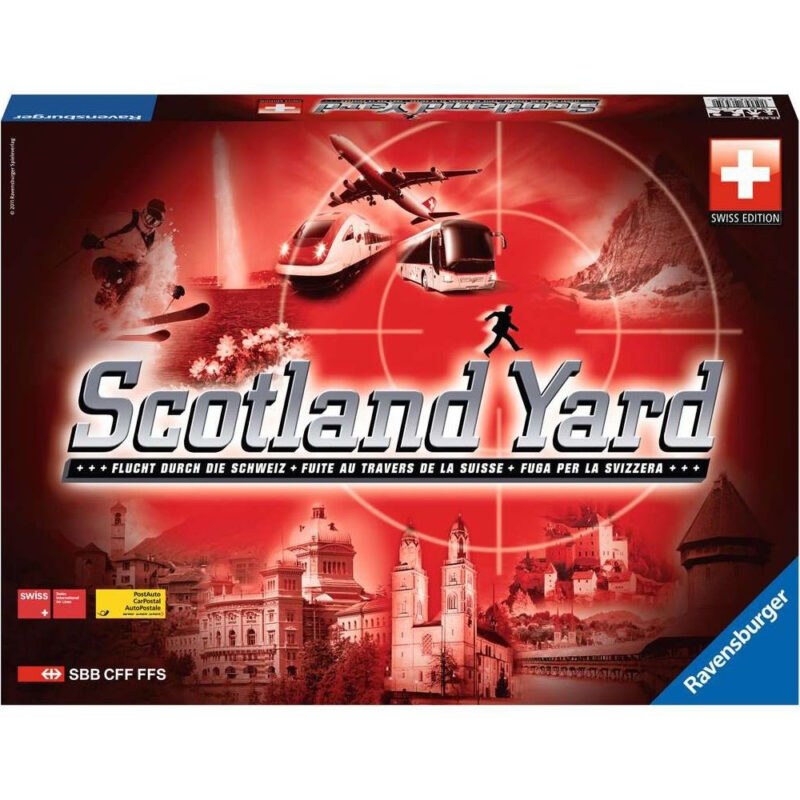 ravensburger scotland yard swiss edition 77289