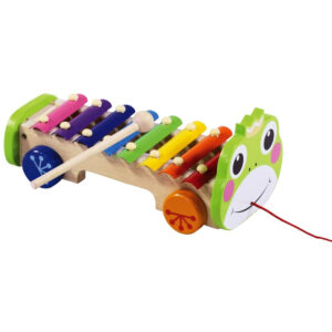 Spielba Spielba Metallophon Frosch zum Nachziehen