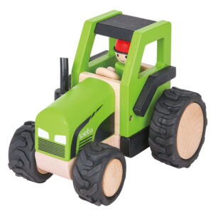 Spielba Traktor mit Figur 100% FSC (Holz)