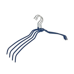 Wenko Formbügel Typ Slim 42er, 4er (Blau, Kunststoff)
