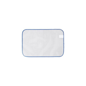 Wenko Gitternetz-Bügeltuch (40, Blau, Leinen, Polyester, Seide, Transparent)