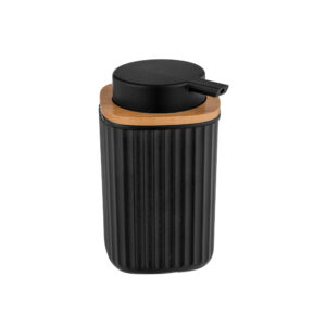 Wenko Seifenspender Rotello, schwarz (Schwarz)