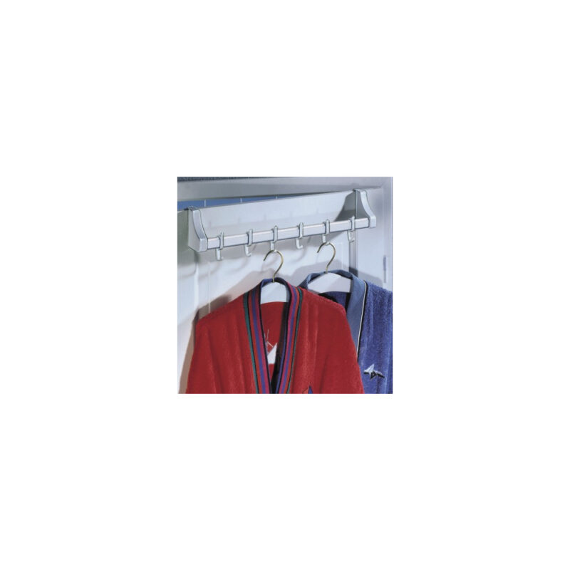 wenko tuergarderobenschiene alu weiss 40 kg