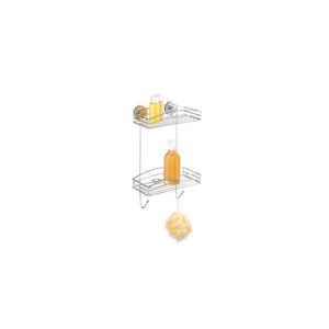 Wenko Vacuum-Loc Wandregal 2 Etagen