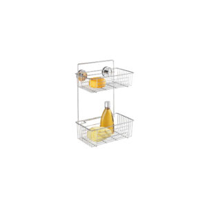 Wenko Vacuum-Loc Wandregal 2 Etagen