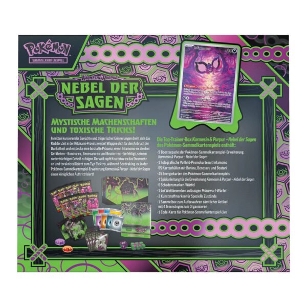 Pokémon - DE SV06.5 Nebel der Sagen Elite Trainer Box – Bild 4
