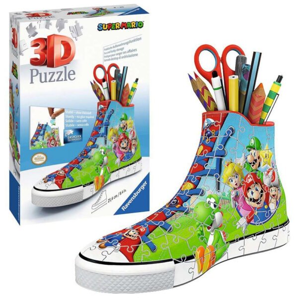Thinkfun - 3D Puzzle Sneaker - Super Mario – Bild 3