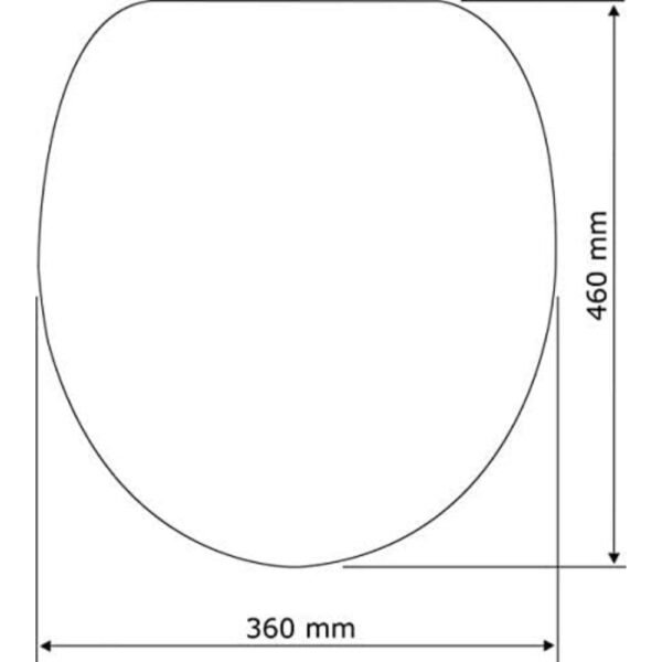 Wenko - WC-Sitz Habos weiss, Easy Close – Bild 5