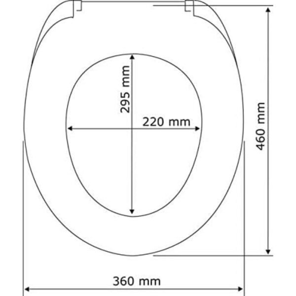 Wenko - WC-Sitz Habos weiss, Easy Close – Bild 6