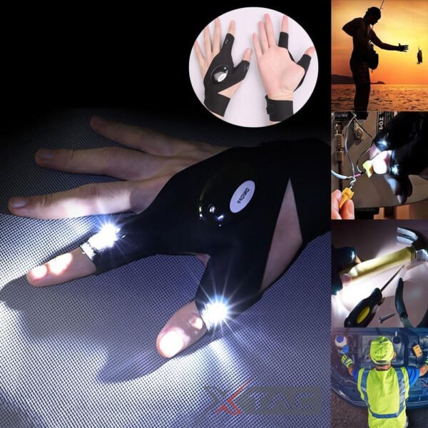 X-Tac - X2 Lightwork Lichthandschuh Paar – Bild 3